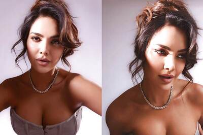 Sexy! Esha Gupta Flaunts Her Curves In A Corset Top; Hot Photos Go Viral