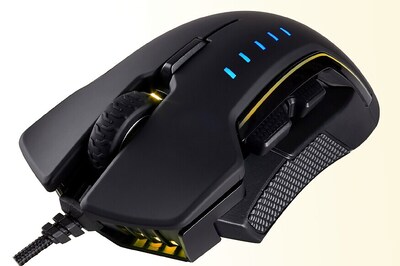 Corsair Glaive RGB Gaming Mouse With 16k DPI Launched For Rs 6,499