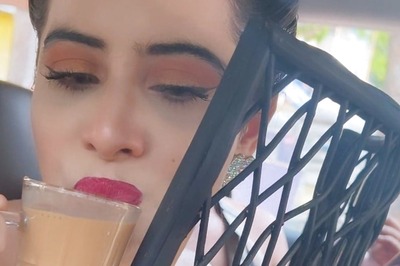 Uorfi Javed's Out-Of-The-Box Attire Gets In The Way Of Her Tea Time