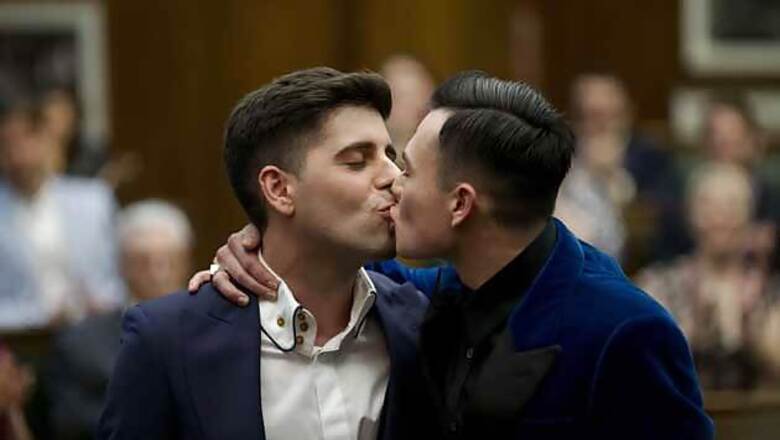 At midnight hour, UK holds first same-sex weddings
