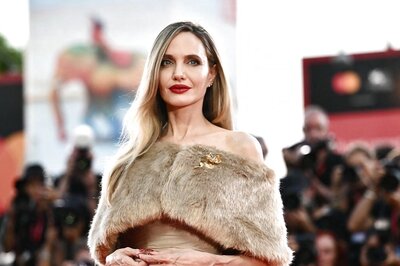 Angelina Jolie Wows in Strapless Gown at Venice Film Festival; Organisers Ensure No Run-In With Brad Pitt