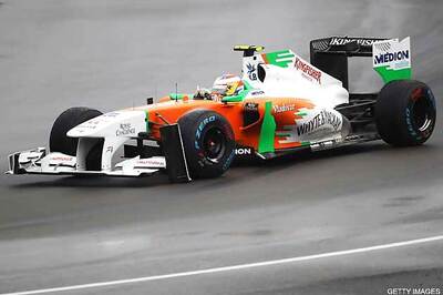 Singapore GP practice: Force India duo in top 10