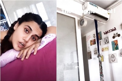 Lockdown Woes: Taapsee Pannu Does 'Jugaad' as She Cannot Get Her AC Repaired