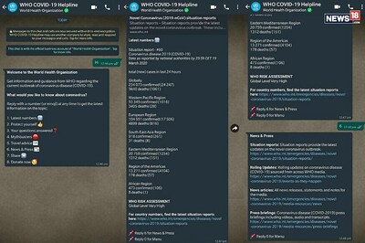 #StayHome: WhatsApp, WHO Announce Official Coronavirus Helpline, Aims to Reduce Misinformation