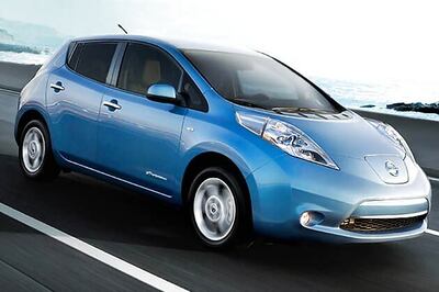 Nissan upgrades Leaf electric car, lowers price