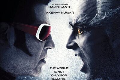 2.0 First Look: Rajinikanth Returns as Chitti, Akshay Kumar Looks Intriguing