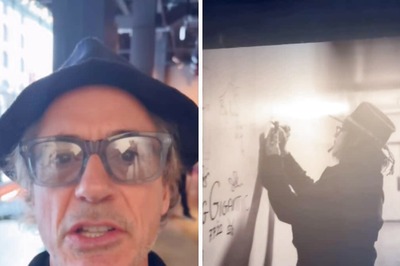 Robert Downey Jr Takes A Tour Of 'Brother' Johnny Depp's New Art Show: 'No Surprise, Just Delight'