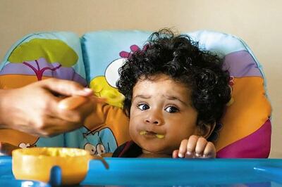 Food in the mouths of babes