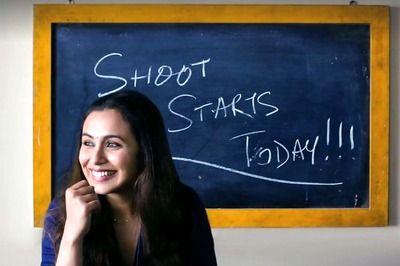 Rani Mukerji Begins Shoot for Comeback Movie Hichki