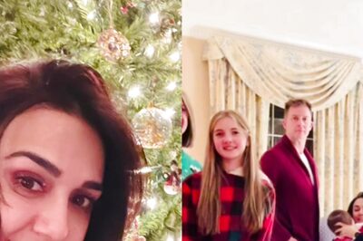 Preity Zinta's Christmas Celebration With Twins Jai, Gia Is All Things Love; See Pics