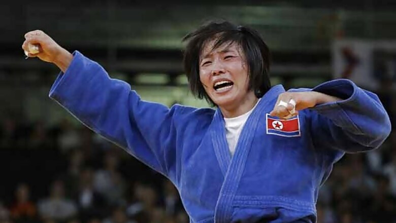 North Korea's Kae wins gold in women's 52kg judo