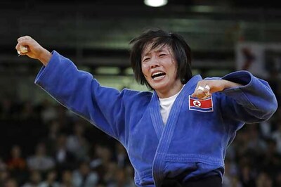 North Korea's Kae wins gold in women's 52kg judo