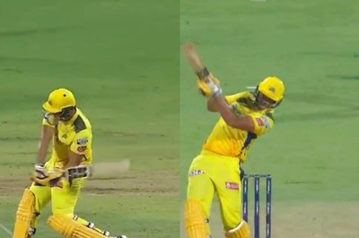 WATCH: Shivam Dube Smashes Sixes Galore, Including Monstrous 111m Six Against Harshal Patel