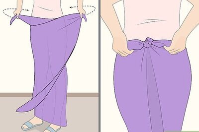How to Tie a Scarf As a Skirt