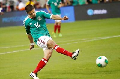 Mexico have big hopes for 'Chicharito' in Brazil