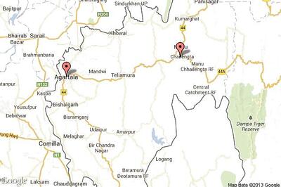 Police arrest two BNA militants in North Tripura