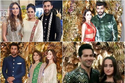 Arjun-Malaika, Varun-Natasha Attend Armaan Jain, Anissa Malhotra's Wedding Reception, See Pics