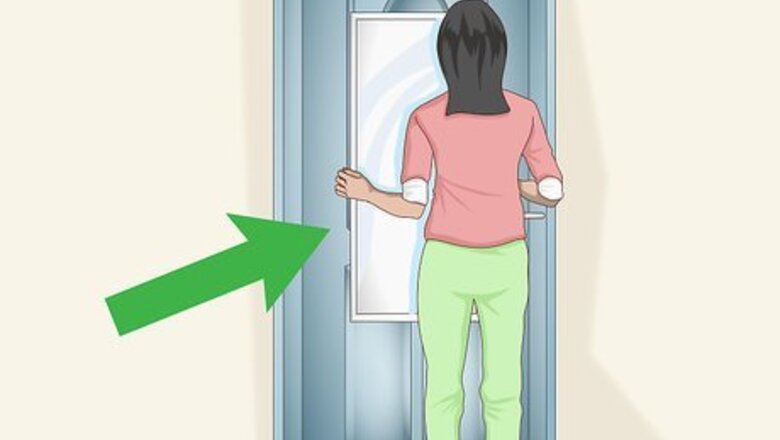 How to Hang a Door Mirror