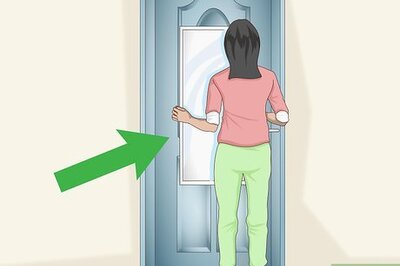 How to Hang a Door Mirror