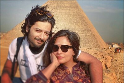Ali Fazal, Richa Chadha Got Most 'Touristy Photos Imaginable' at the Pyramids