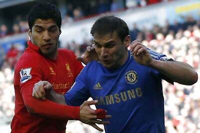 Suarez handed 10-game ban for biting Ivanovic