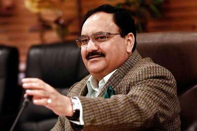 Ink Thrown at Union Minister JP Nadda in AIIMS Bhopal