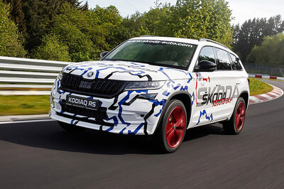 Skoda Kodiaq RS Sets Nurburgring Lap Record for a 7-Seater SUV