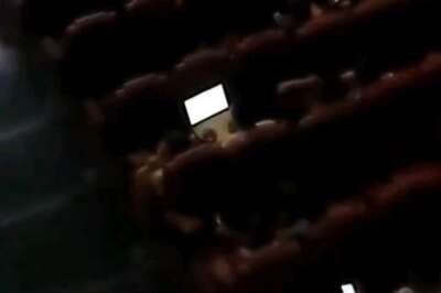 This Can Only Happen In Bengaluru: Man Works On Laptop Inside A Movie Theatre