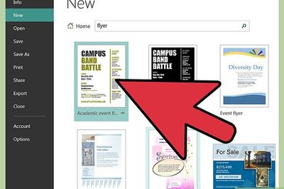How to Create a Flyer Using Microsoft Publisher