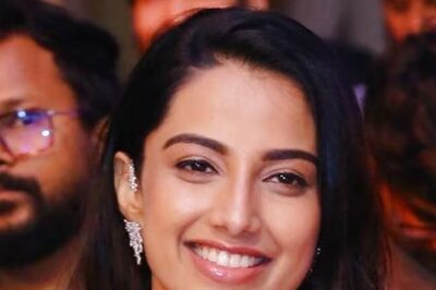 Meenakshi Chaudhary's Red Tube Dress And Matching Jacket Have Internet's Heart