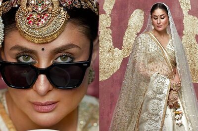 Kareena Kapoor Channels 'Cool Bride’ As She Sports Sunglasses, Sips Tea In Lehenga-Choli; See Photos