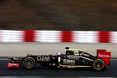 Raikkonen quietly confident as Lotus car behaves well