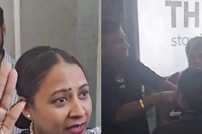 Flight Delay, No Refreshments Trigger Verbal Spat Between Passengers & IndiGo Staff At Rajkot Airport | Video