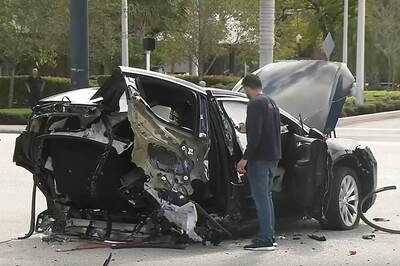 Miraculous Escape for Tesla Model X Driver as Electric SUV Splits into Half After Crash with Nissan GT-R [Video]