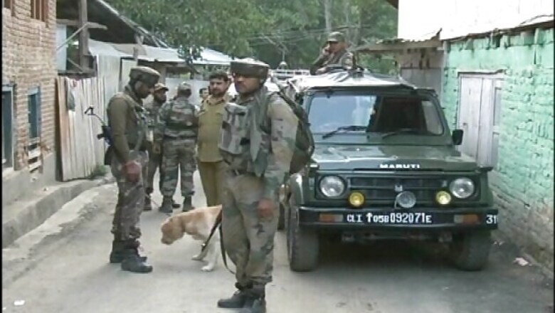 J&K: Encounter between militants, security forces