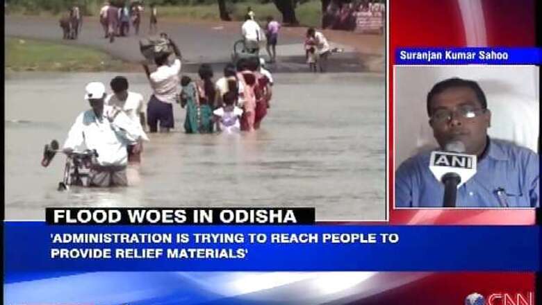 Flood alert in Jaipur, nearby cities in Rajasthan; many villages remain cut off in Odisha