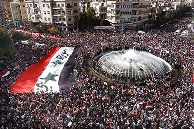 Arabs back Syria Oppn; Homs bombardment resumes