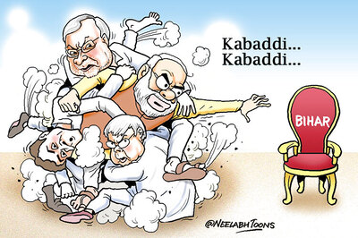 Cartoon of the day: Leaders fight to grab Bihar
