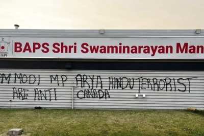 Hindu Temple Vandalised, Defaced With Hateful Graffiti In Canada’s Edmonton, Religious Bodies 'Outraged'