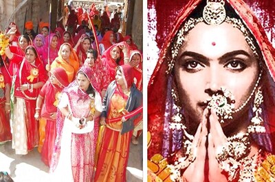 Padmaavat Protest: Women March in Chittorgarh With Swords, Threaten Jauhar