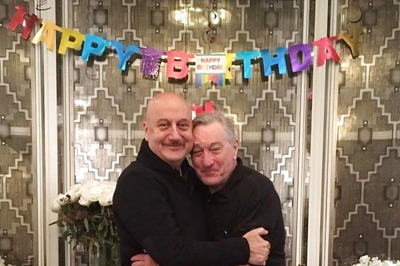 Anupam Kher Hugs Robert De Niro as He Wishes Him on His Birthday, Calls Him 'World’s Best Actor'