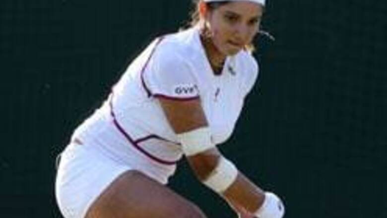 Sania in second round at Cincinnati