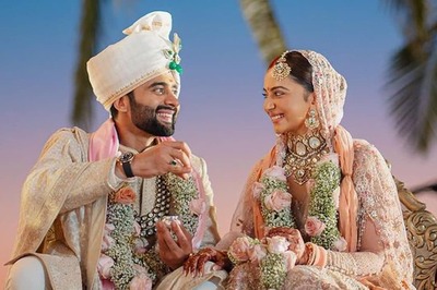 Rakul’s Lehenga Matched Her Spirited Elegance; Jackky Paid Ode To Legacy In A Chikankari Sherwani