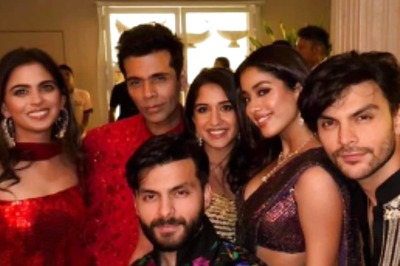 Manish Malhotra’s Diwali Bash: Shikhar Pahariya Keeps Janhvi Kapoor Close In Unseen Photo