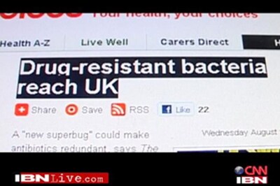 Govt slams superbug report, calls it alarmist