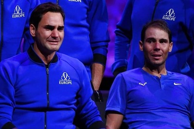 Roger Federer on Why He Held Rafael Nadal's Hand While They were Sobbing