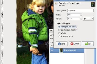 How to Add a Vignette to a Photograph with GIMP
