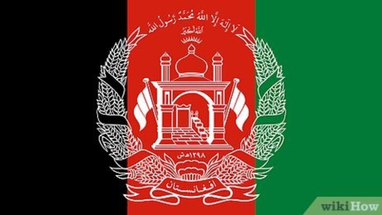 How to Draw the Flag of Afghanistan