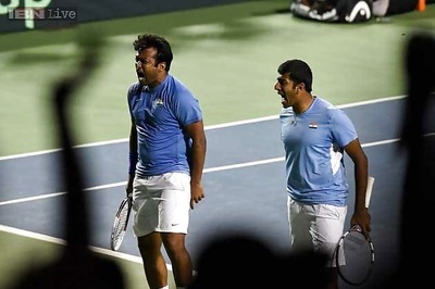 Davis Cup: India trail 1-2 against Serbia as Paes, Bopanna win in doubles