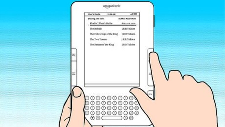 How to Redownload an Archived Book on a Kindle 2